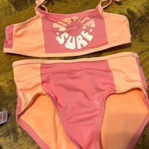 Justice girls two piece swimsuit